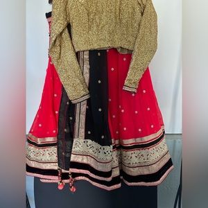 Indian lehenga outfit